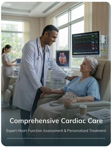 Comprehensive Cardiac Care — Expert Heart Function Assessment & Personalized Treatment